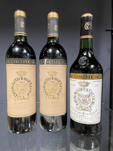 Lot 967 - Chateau Gruaud Larose, St Julien 2eme Cru 1978