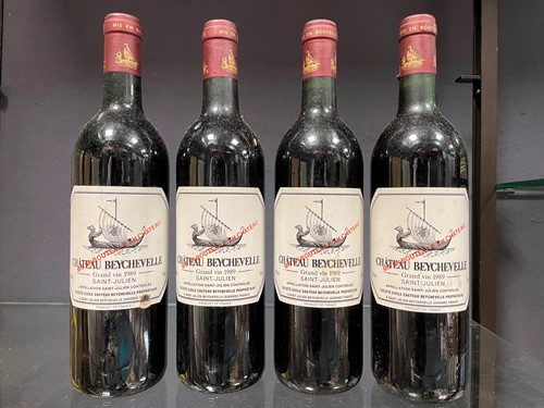 Lot 906 - Chateau Beychevelle, St Julien 4eme Cru 1989