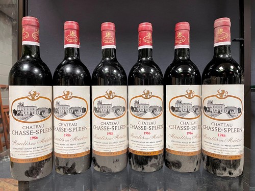 Lot 963 - Chateau Chasse Spleen, Moulis 1986