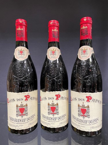 Lot 875 - Clos des Papes, Chateauneuf-du-Pape 1990