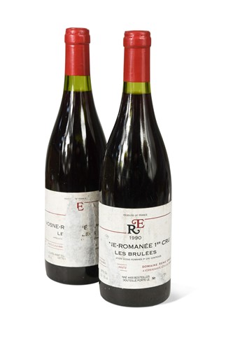 Lot 977 - Vosne-Romanee Les Brulees 1er Cru Domaine Rene Engel 1990