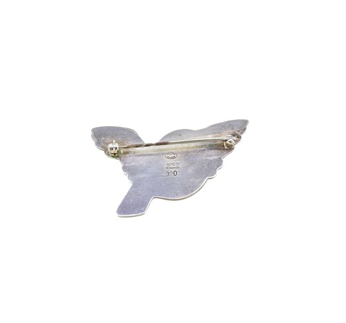 Lot 6 - Arno Malinowski for Georg Jensen - A dove brooch