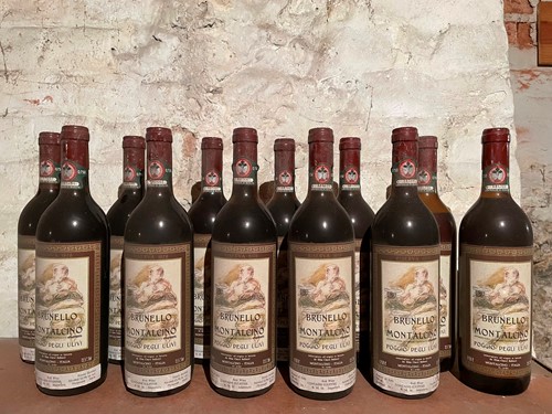 Lot 931 - Poggio degli Ulivi Brunello di Montalcino Riserva 1978