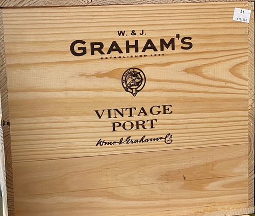 Lot 985 - Grahams Vintage Port 2000