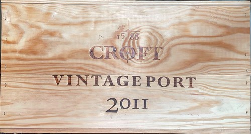 Lot 882 - Croft Vintage Port 2011