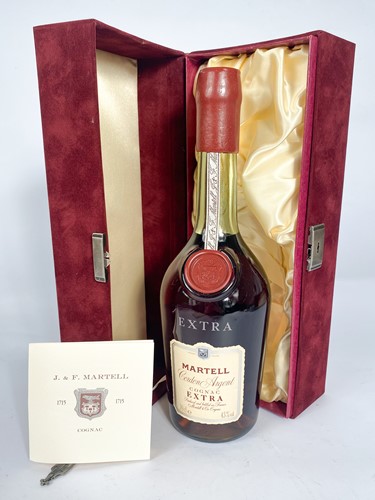Lot 862 - Martell Extra Cordon Argent cognac