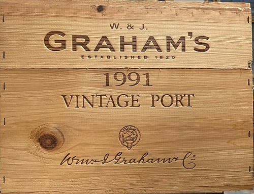 Lot 870 - Graham's Vintage Port 1991