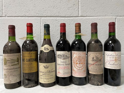 Lot 945 - Collection of mainly 1970s clarets and others