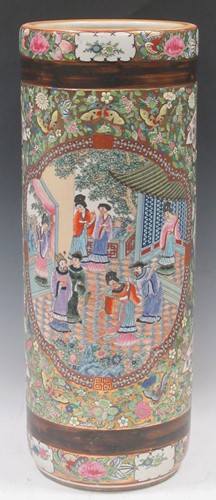Lot 113 - A modern Oriental stick/ umbrella stand, 61cm...