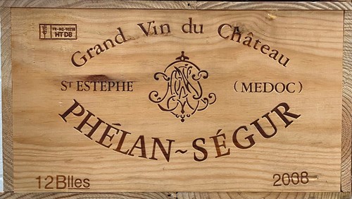 Lot 1020 - Château Phélan-Ségur, St Estephe, 2008