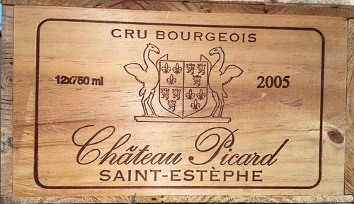 Lot 1022 - Chateau Picard, St Estèphe,  Cru Bourgeois, 2005
