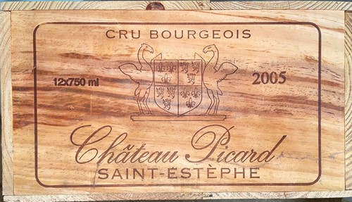 Lot 1024 - Chateau Picard, St Estèphe,  Cru Bourgeois, 2005