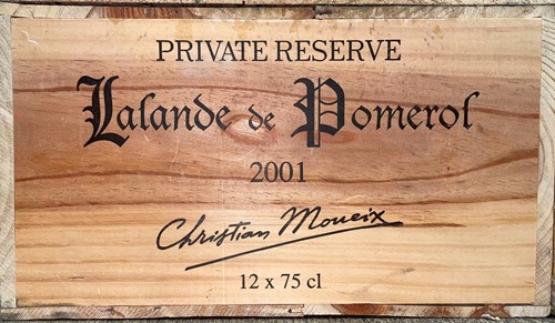Lot 1025 - Christian Moueix Private Reserve, Lalande de Pomerol, 2001