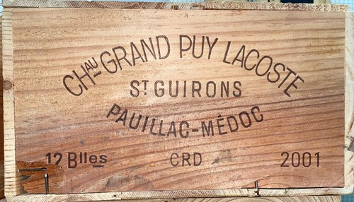 Lot 1026 - Chateau Grand Puy Lacoste, Pauillac 5eme Cru 2001