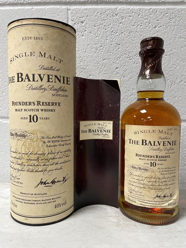 Lot 1050 - The Balvenie, 10 Year Old Single Malt Whisky, Founder’s Reserve