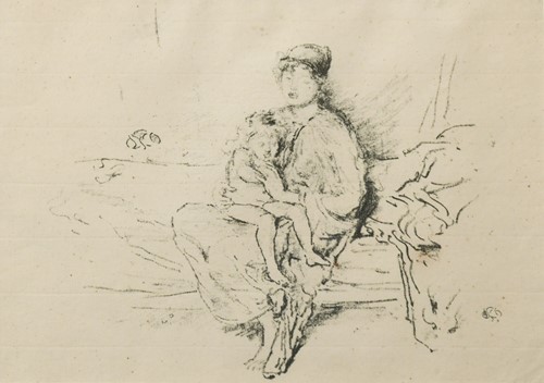Lot 518 - James McNeill Whistler PRBA (1834-1903)