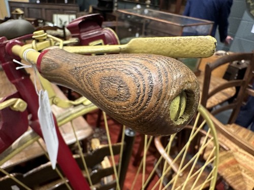 Lot 805 - A penny farthing high wheel bicycle, early 20th century