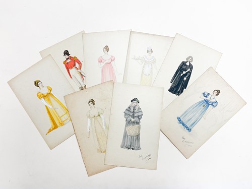 Lot 318 - A collection of costume designs and Glyndebourne related ephemera belonging to Elizabeth Crook