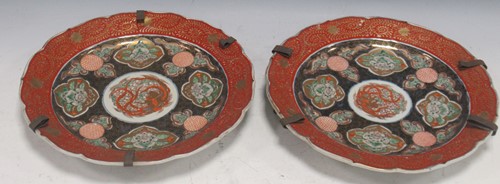 Lot 158 - A pair of late 19th century Japanese export...