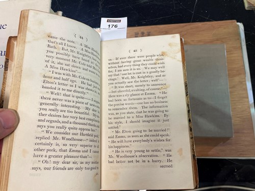 Lot 176 - AUSTEN (Jane) Emma, 1st edition