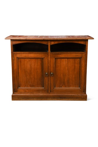 Lot 214 - A Liberty & Co. walnut side cabinet