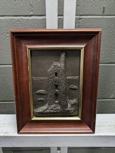 Lot 595 - A group of nine pictures of Cornish tin mines and landscapes