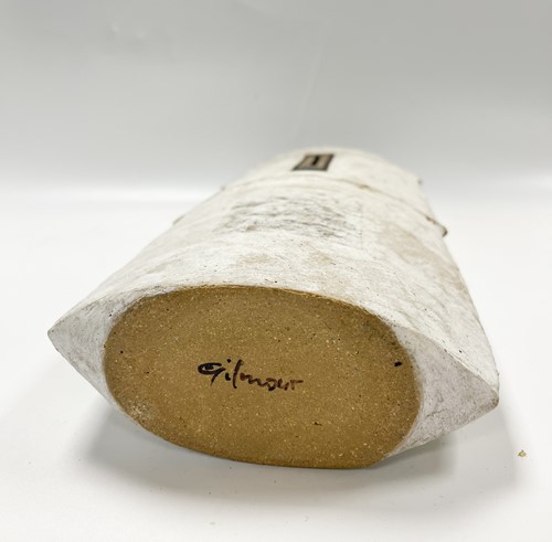 Lot 68 - Judith Gilmour,  large slab-built stoneware vase