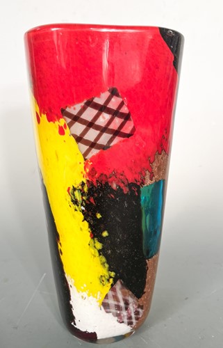 Lot 19 - Dino Martens for Aureliano Toso, an 'Oriente' glass vase, circa 1950s