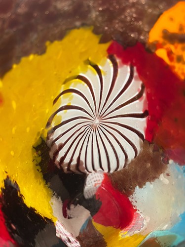 Lot 19 - Dino Martens for Aureliano Toso, an 'Oriente' glass vase, circa 1950s