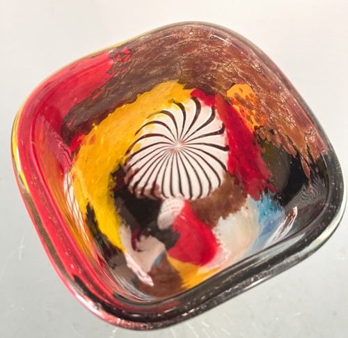 Lot 19 - Dino Martens for Aureliano Toso, an 'Oriente' glass vase, circa 1950s
