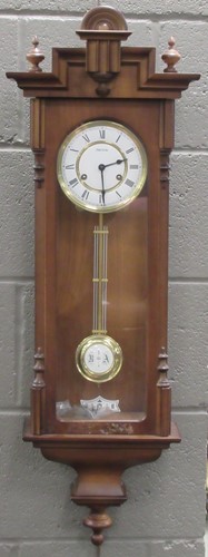 Lot 203 - A Vienna wall clock by Hemele