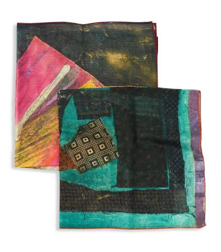 Lot 19 - Frank Bowling OBE, RA (1934-), two limited edition Tate Modern pocket squares