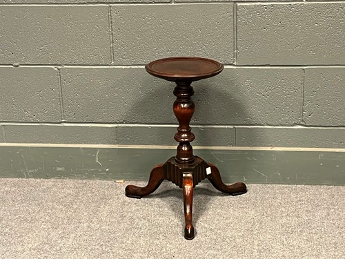 Lot 765 - A George II style mahogany kettle stand on...