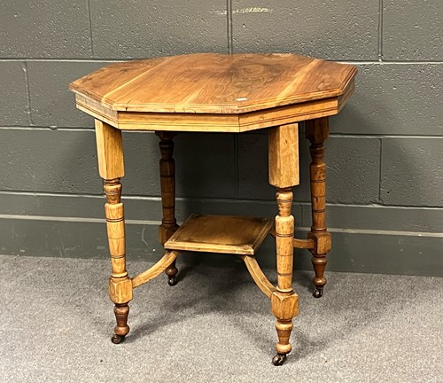 Lot 767 - An Aesthetic movement occasional table, the...