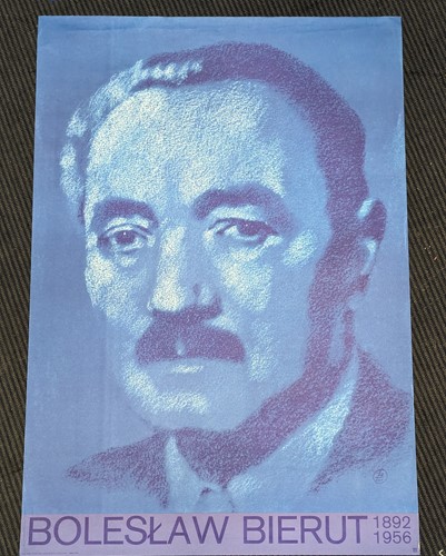 Lot 495 - An unframed Polish political poster showing...