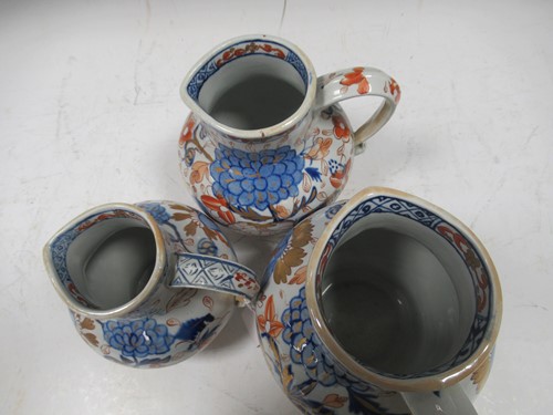 Lot 205 - A group of three graduated Mason's jugs, circa 1815