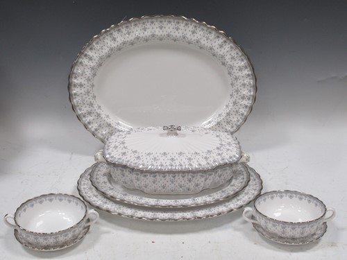 Lot 89 - A Spode bone china part dinner service,...