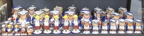 Lot 139 - Large collection of 19th century Allerton Toby...