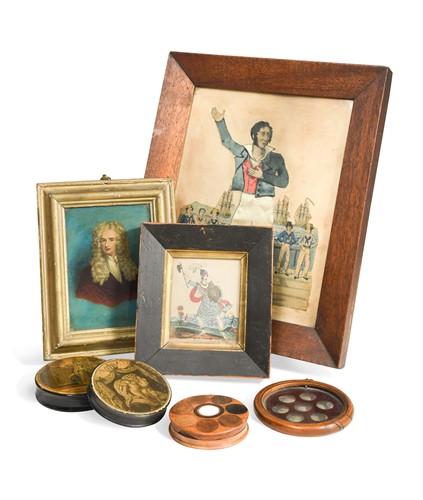 Lot 671 - A group of small decorative objects, 19th century