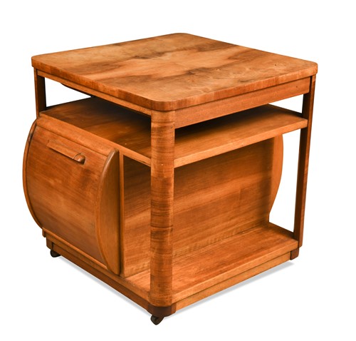 Lot 233 - An Art Deco combination centre table