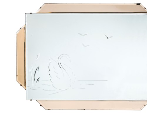 Lot 230 - An Art Deco wall mirror