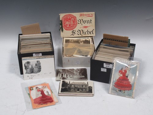 Lot 215 - Postcards, mainly earlier 20th century -...