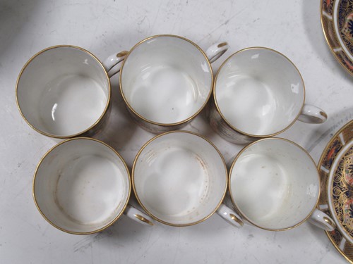 Lot 190 - A set of six Royal Crown Derby Imari pattern...