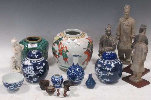 Lot 177 - A collection of 18th century and later Chinese...
