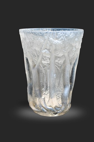 Lot 4 - Josef Inwald for Barolac Glass, an opalescent glass vase, circa 1930