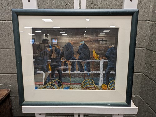 Lot 578 - Vaughn Limmer, Modern British 'Quietly Before...