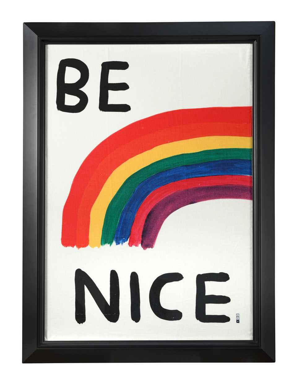 Lot 179 - David Shrigley OBE (1968-), Be Nice