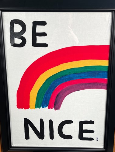 Lot 179 - David Shrigley OBE (1968-), Be Nice