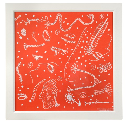 Lot 170 - Yayoi Kusama (1929-), Bandana (red)