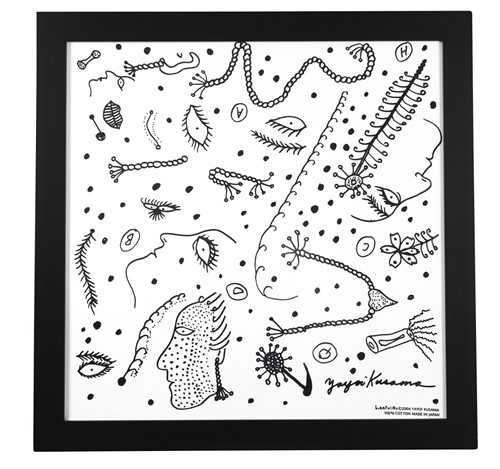 Lot 172 - Yayoi Kusama (1929-), Bandana (white)